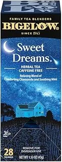 Bigelow Sweet Dreams Herbal Tea 28-Count Box