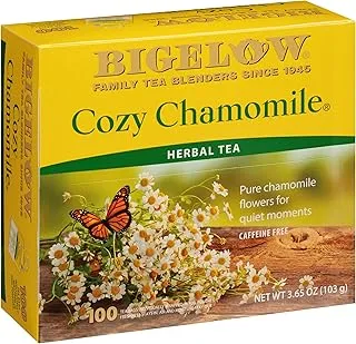 Bigelow Cozy Chamomile Herbal Tea,Caffeine Free