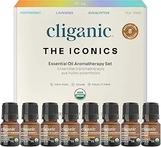 Cliganic Organic Aromatherapy Essential Oils Gift