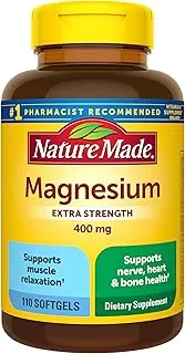 Nature Made Magnesium Oxide 400 mg Softgels