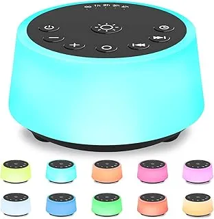 Color Noise Sound Machines with 10 Colors Night