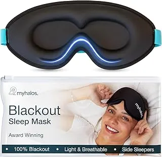 MyHalos® Sleep Mask – 3D Blackout Eye Mask for
