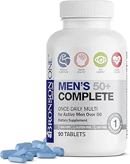 Bronson ONE Daily Mens 50+ Complete Multivitamin