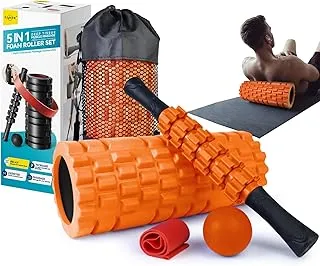 5 in 1 Foam Roller Set for Deep Tissue Muscle