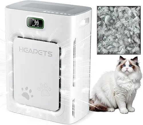 Pet Air Purifier for Home Large Room 2500 sq ft