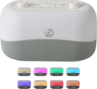 White Noise Machine with 29 Sounds + 16 Colors