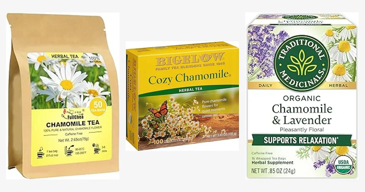 The Best Chamomile Tea for Caffeine-Free Relaxation