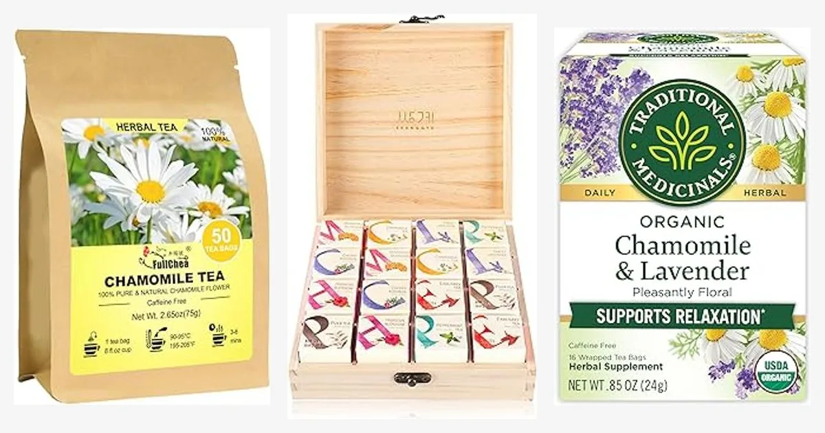 Best Chamomile Tea for Sampler Set: Top 5 Picks