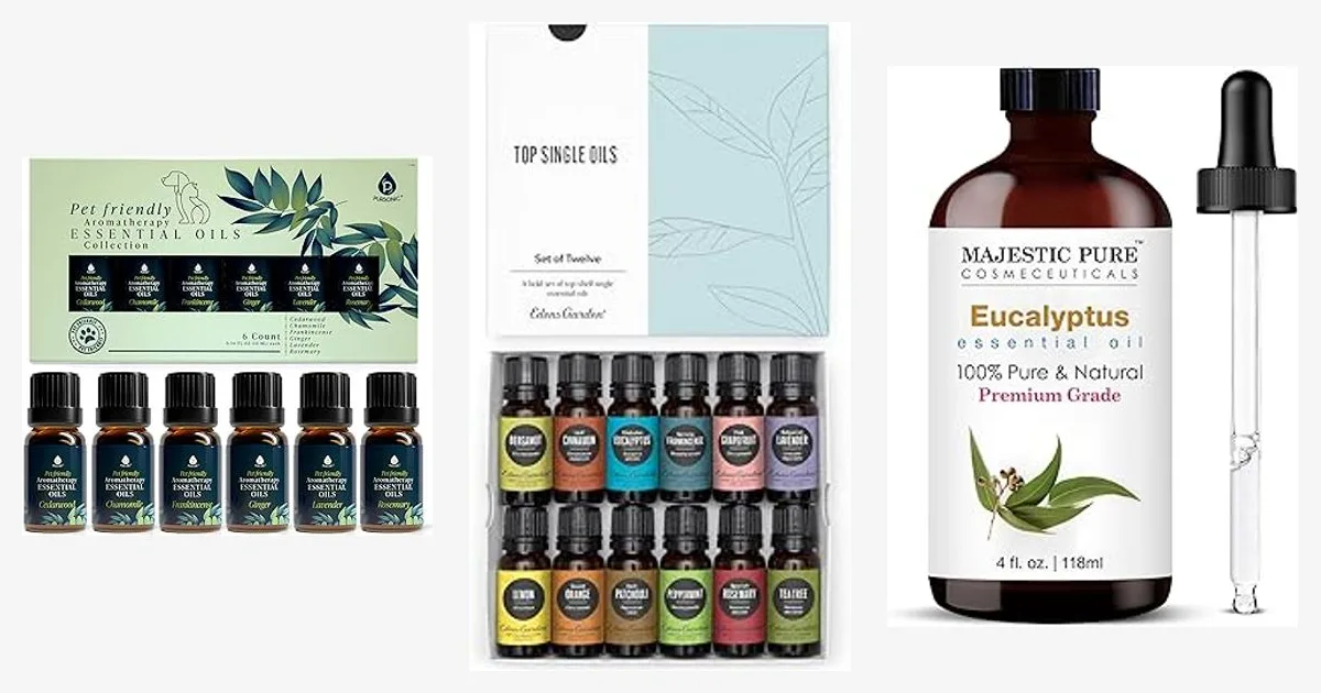 The Best Essential Oil Set for Stress Relief: PURSONIC Pet Friendly Aromatherapy