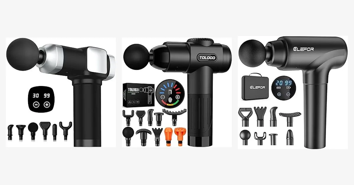 Best Massage Gun for Office Workers: Top 5 Picks for Desk Relief