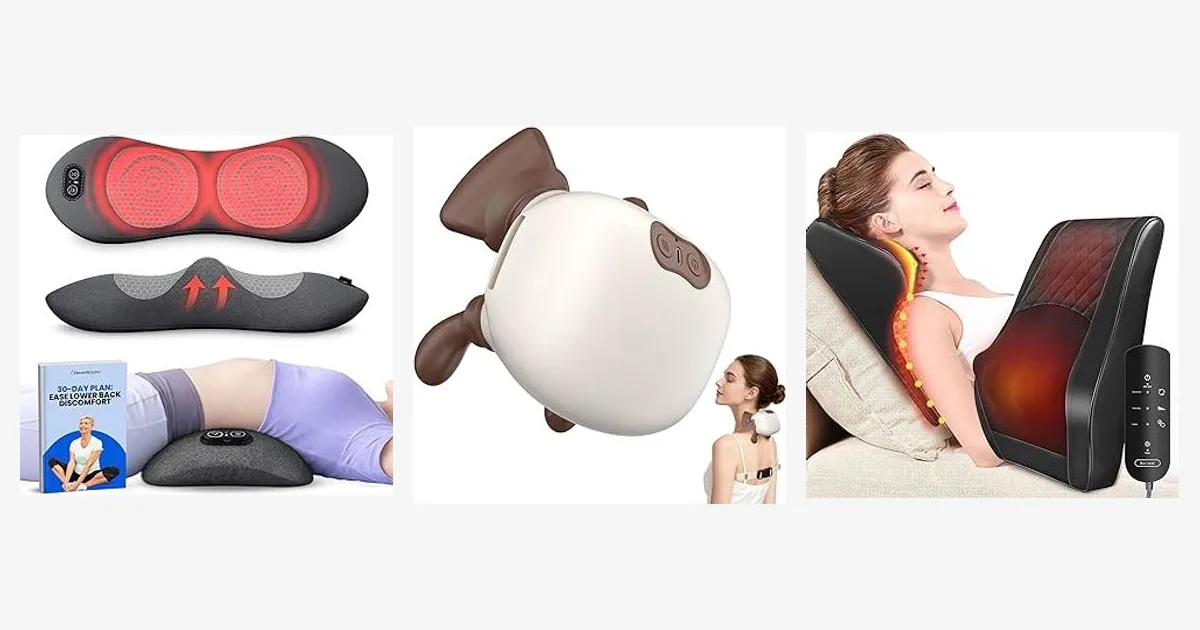 The Best Neck Massager for Back Pain: Top 5 Picks Reviewed