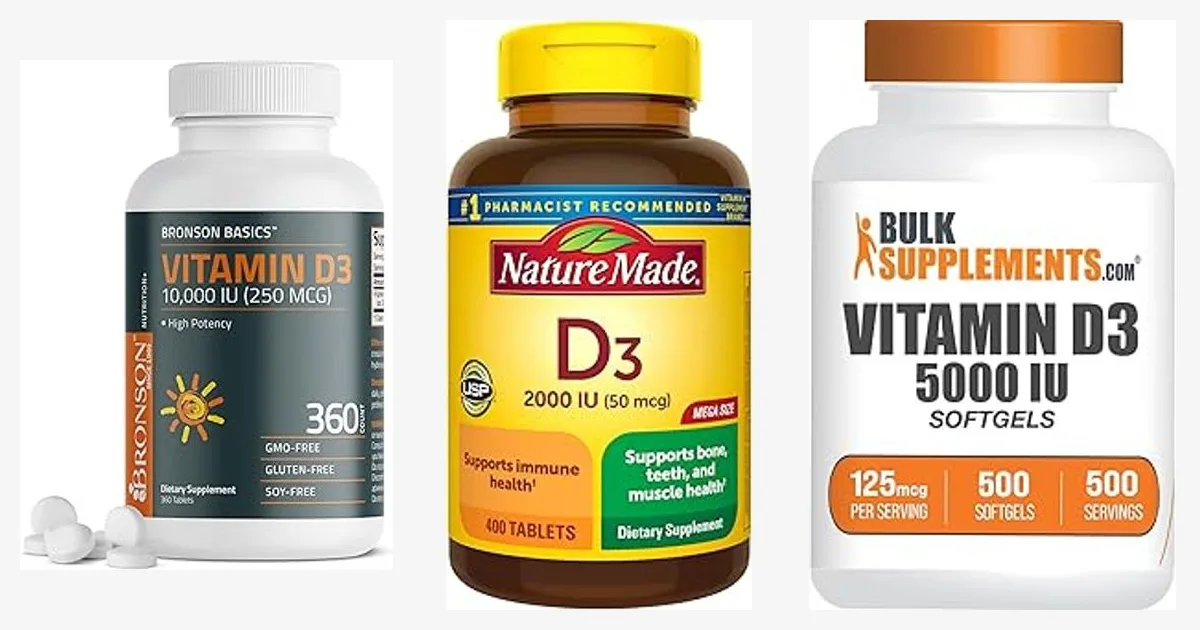 Best Vitamin D Supplement for Beginners: Top 5 Picks