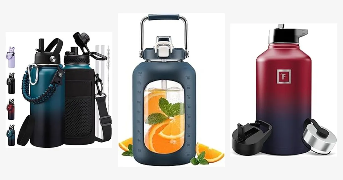 The Best Water Bottle for Large Capacity: Top 5 Picks for Hydration