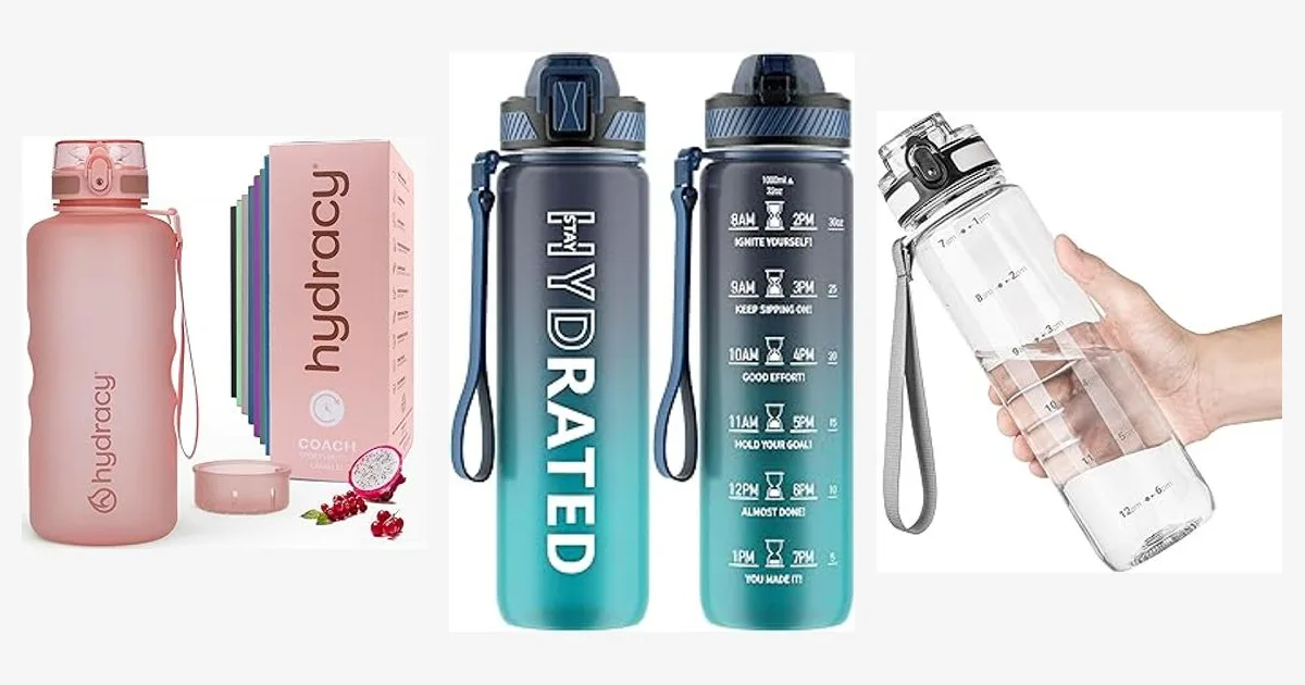 The Best Water Bottle With Time Marker For Hiking